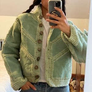 Free People Sherpa lined Jacket